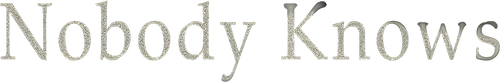 아무도 모른다