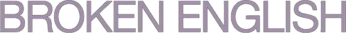 ブロークン・イングリッシュ